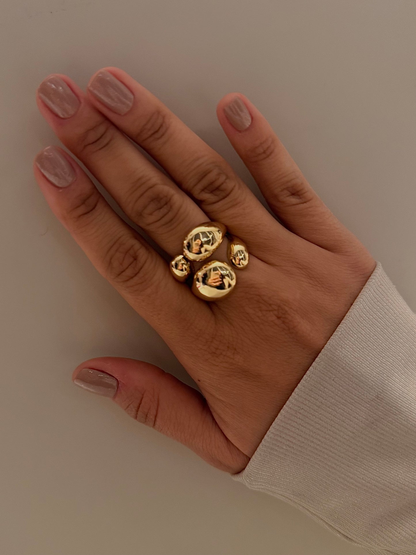 Anel Bubble Ouro