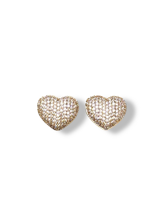 Brinco Amour Luxe - cravejado